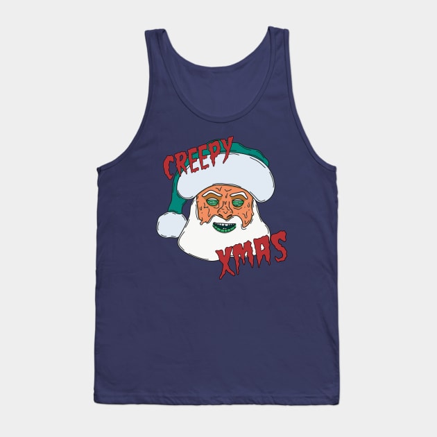 Merry...Creepy...Christmas...BOO! Tank Top by gnomeapple
